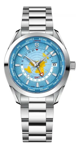 comprar Pagani Design 1788 Gmt Relojes Automáticos Para Hombres Movi