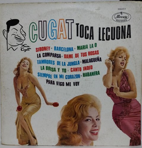 Xavier Cugat  Toca Lecuona, Lp La Cueva Musical