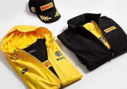 Imagen 9 de 9 de Cortaviento Inter De Milan Colección Pirelli Talla S 2019/20