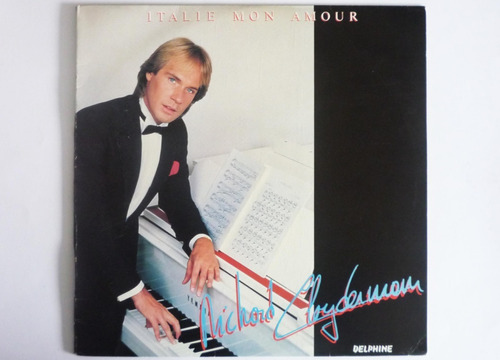 Richard Clayderman - Italie Mon Amour - Lp Vinilo Acetato 