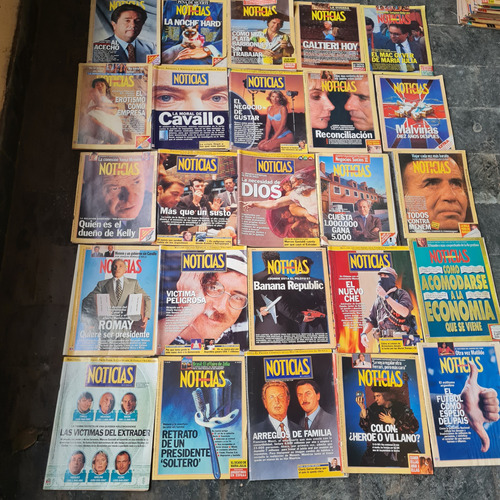 Lote De Revistas Noticias De Los 90