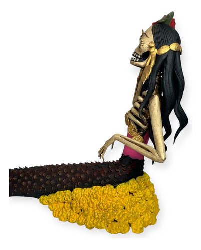 Catrina De Barro Sirena Capula Michoacán