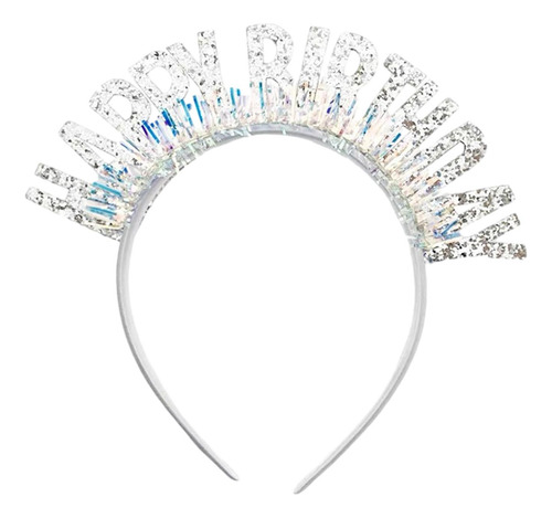 3 Diadema De , De Tiara De Cumpleaños, Corona De Argén