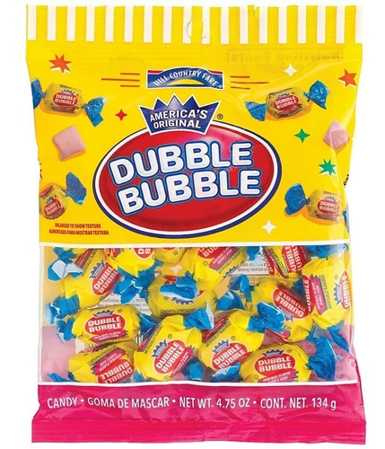 Goma De Mascar Chicles Dubble Bubble Bolsa 135gr