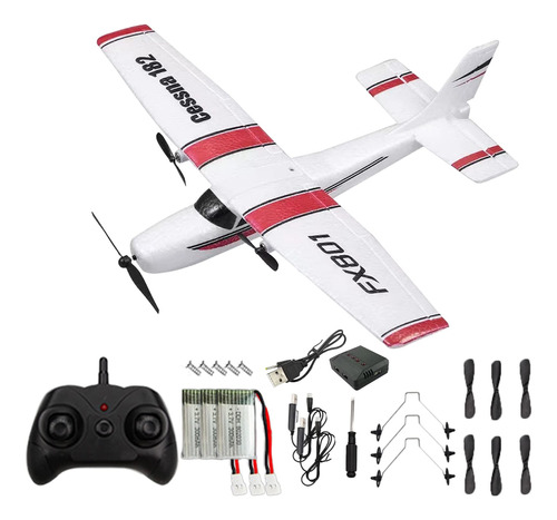 Ouhgnoh Avion Rc 2.4ghz 2 Canales Epp Espuma Control Remoto 