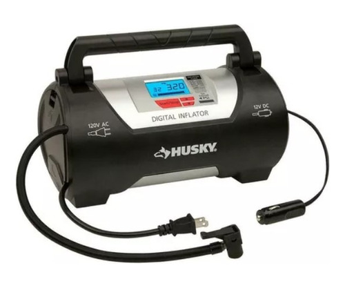 Inflador De Llantas Husky 12/120 Volt Auto And Home Inflator