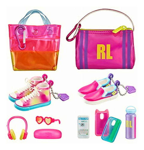 Real Littles Microzapatillas Coleccionables Y Bolso Con