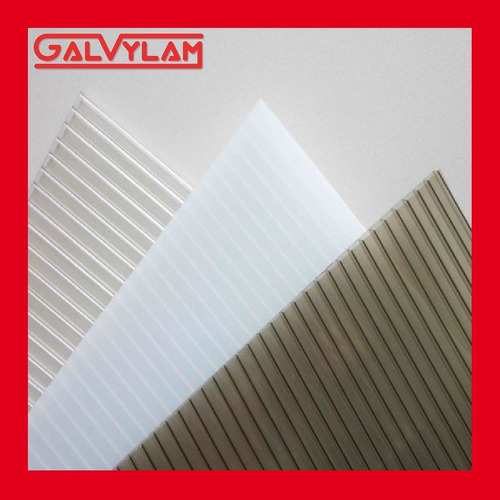Policarbonato Blanca 4 Mm Placa Completa 2,10 X 5,80 Mts