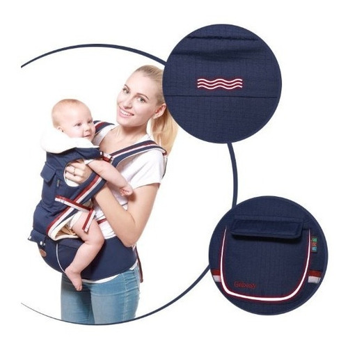 Hermoso Practico Canguro Ergonómico Bebé Multifuncional