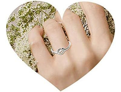 Zz Zinfandel 3 Anillos De Onda De Nudo De Flecha Simple, Abi