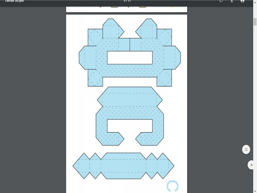 Imagen 3 de 6 de Letras 3d Abecedario Decoracion Caja Alfabeto Imprimible Pdf