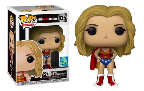 Funko Pop Penny As Wonder Woman 835 The Big Bang Theory Edu