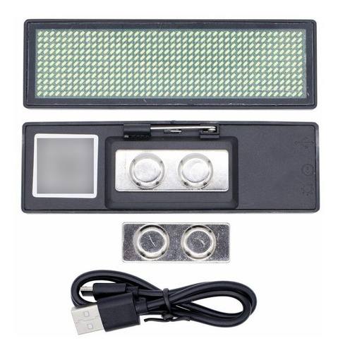 Display Led Blanco Programable 85x23mm