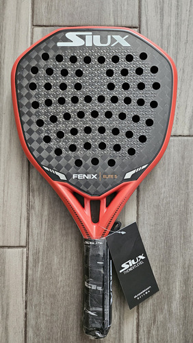 Pala De Pádel Siux Fenix Elite 5 2025 Color Negro