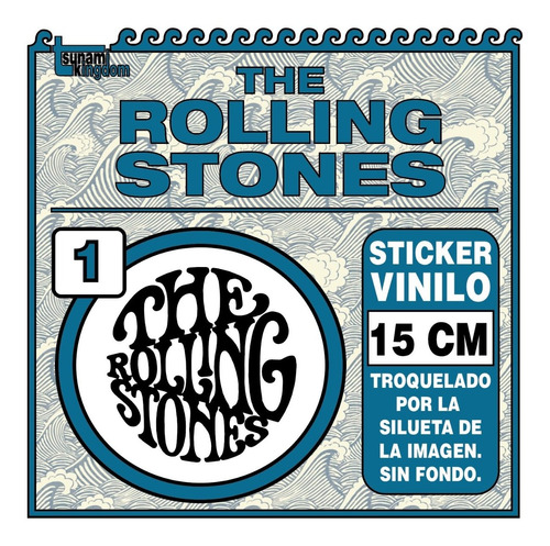 The Rolling Stones Sticker Vinilo Calcomanía