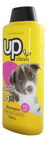 Shampoo Up Clean Para Cães E Gatos Filhotes 750ml