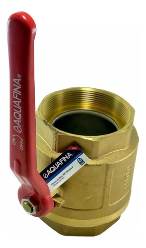 Valvula Llave De Paso Bola Bronce 3'' Q7