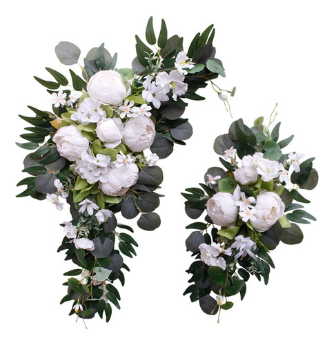 Conjunto De Flores De Arco De Boda Artificial Guirnaldas