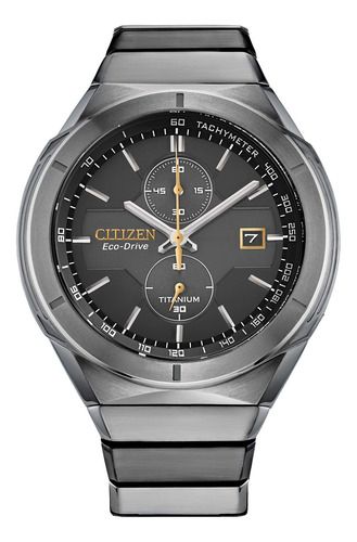 Citizen Eco-drive - Reloj De Cuarzo Super Titanio Para Hombr