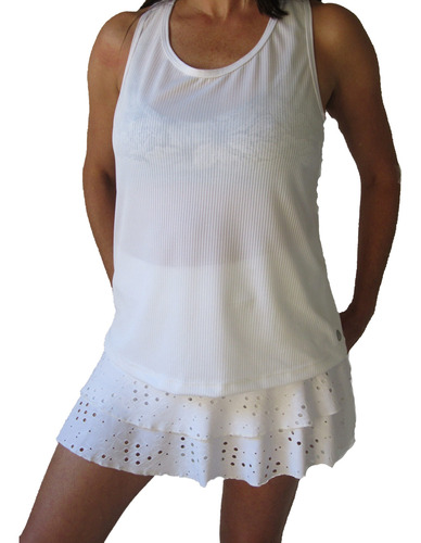 Musculosa Deportiva Ipanema Red Marca Duett Tenis-padel-gym.