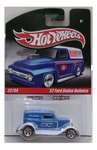 Hot Wheels 32 Ford Pickup Reparto Ruedas De Goma Solo Envios