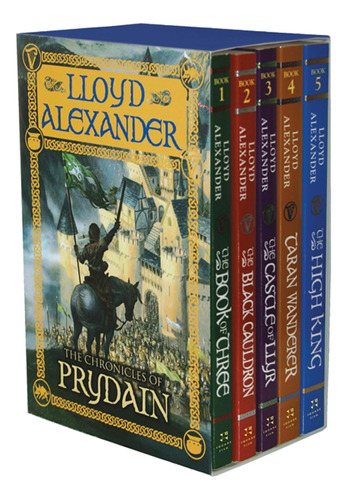 Libro The Chronicles Of Prydain (lloyd Alexander)-inglés