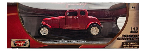 Automóvil De Colección Hobby Ford 1932 Five Window Coupe 