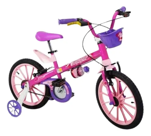 Bicicleta Nathor Aro 16 Top Girls Rosa