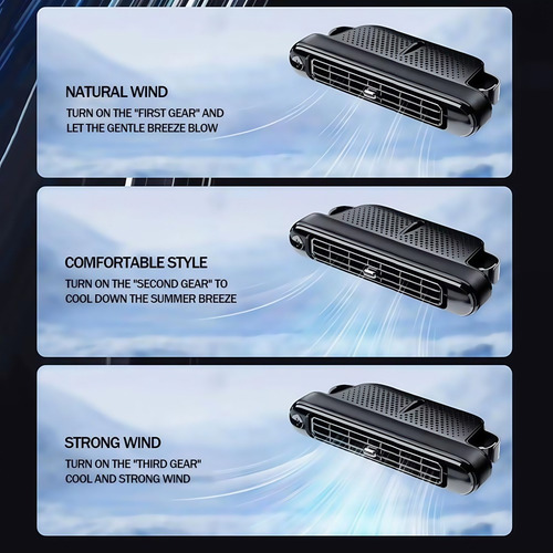 Ventilador Portátil Usb Para Coche
