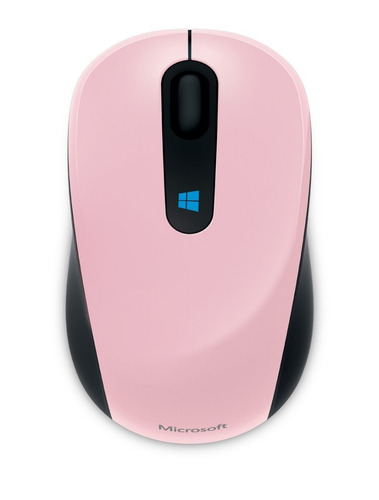 Mouse Óptico Inalámbrico Microsoft Sculpt Mobile Rosado