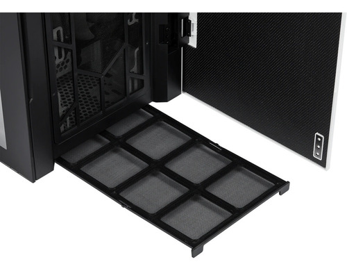 Imagen 9 de 10 de Gabinete Gamer Corsair Carbide 678c Tg Atx White +3 Fan140mm