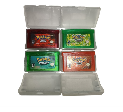 Set 4 Cartuchos Pokémon Game Boy Advance (Usado)