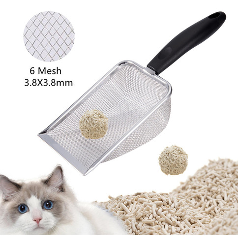 3 Conjunto De Palas Para Arena De Gatos, Práctico 3 Piezas