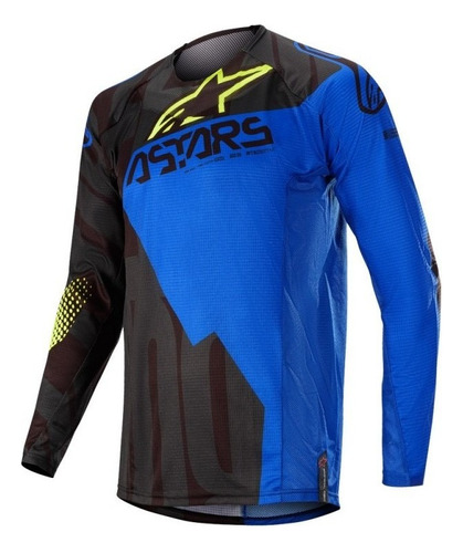 Polera Alpinestars Techstar Factory 2020 (azul Oscuro)