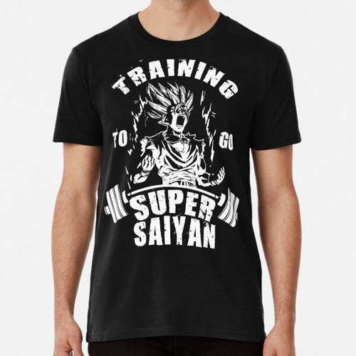 Remera Training To Go Super Sayan - Teen Gohan Algodon Premi