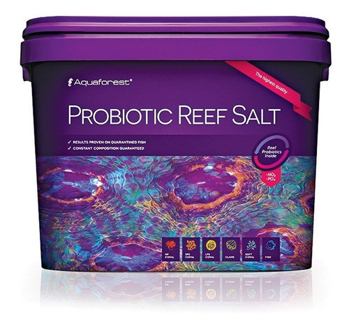 Aquaforest Sal Sintetico Probiotic Reef Salt 10kg C/ Bacteria