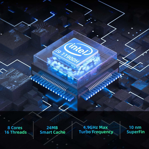 Mini Pc Awow Mgi9 Intel Core I9-11900h 16 Gb 512 Gb Ssd W-11