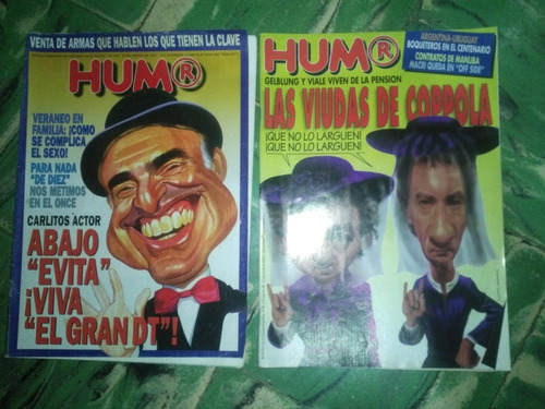 Lote De 2 Antiguas Revistas * Humor * Año 1997 *