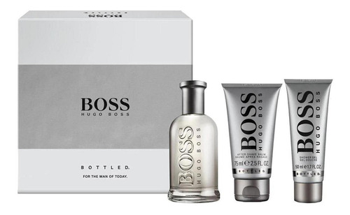 Set Bottled De Hugo Boss 3 Piezas Edt