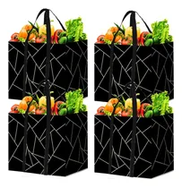 Comprar Bolsa Comestibl Reutilizabl Juego 4 Compra Cesta Para Tela