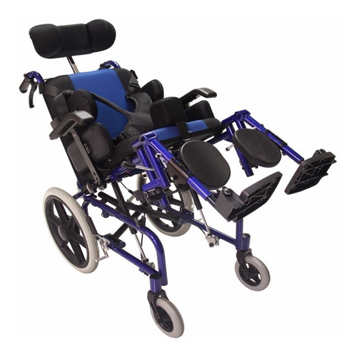 Imagen 2 de 10 de Silla De Ruedas Postural, Reclinable, Pediátrica Asiento 38