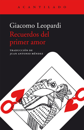 Libro Recuerdos Del Primer Amor De Giacomo Leopardi En Libre