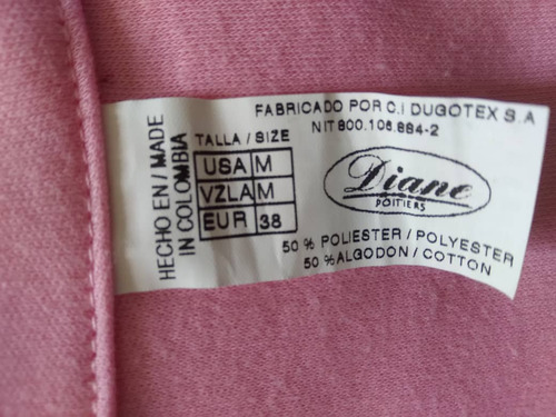 Blusa Camisa Para Dama, Marca: Diane. Nueva.