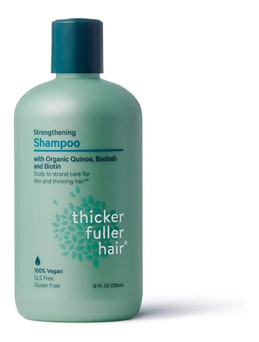 Shampoo Thicker Fuller Hail Para Fortalecer El Cabello