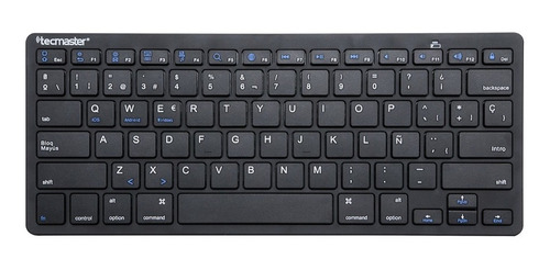 Mini Teclado Bluetooth Tecmaster Negro / Tecnocenter