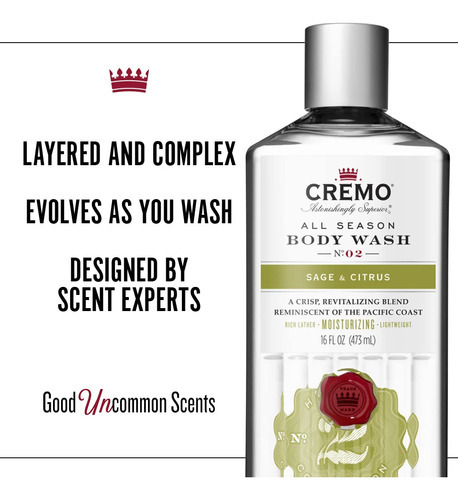 Cremo All Season Gel De Ducha, Total 1