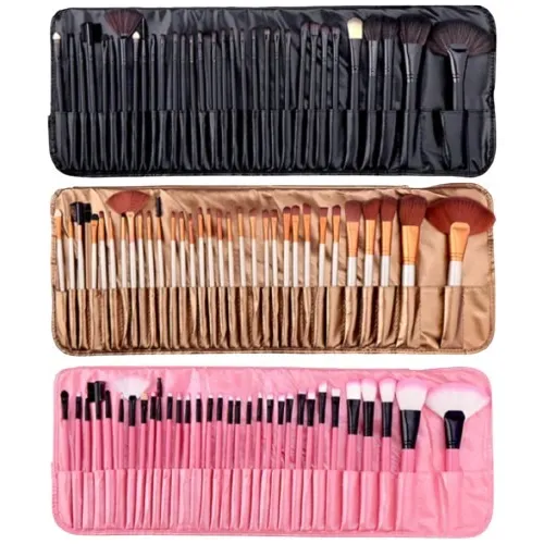 Brochas Maquillaje Profesional 32 Piezas MercadoLibre