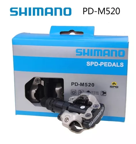 Pedales Shimano mtb automaticos M520