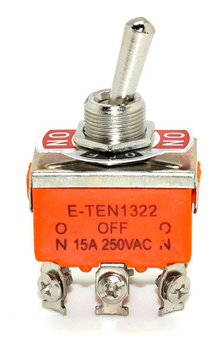 Interruptor Llave Alta Potencia 250v 15a E-ten1322 Emakers