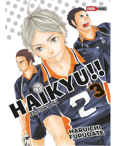 Haikyu!! (3 In 1) N.3 - Manga - Panini - Original - Tienda -